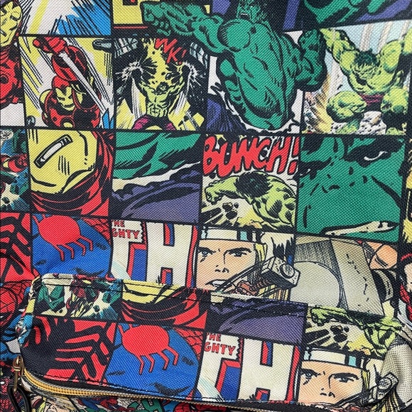 Marvel Colorful Comic Character Backpack - Picture 16 of 16